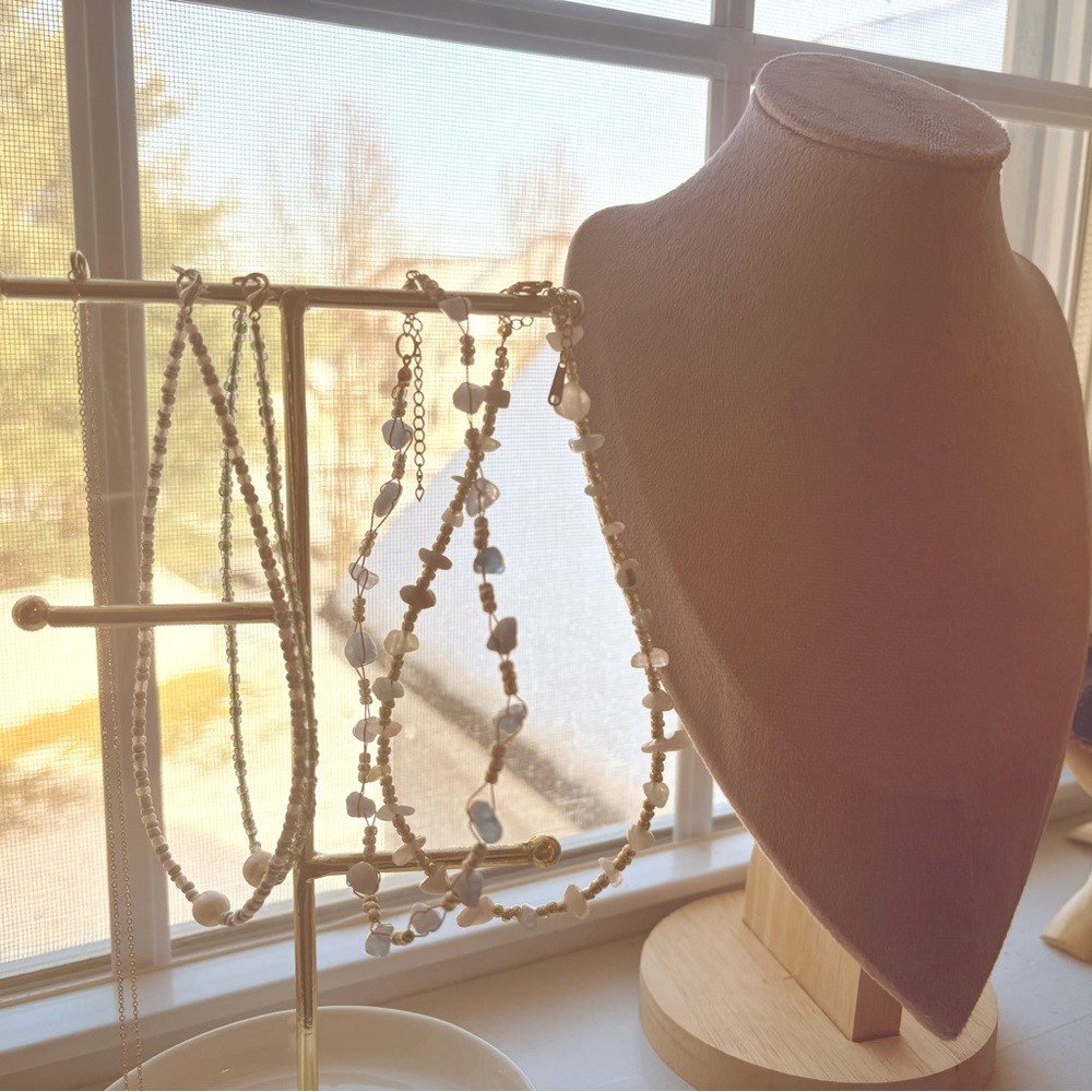 New Jewelry// Live Show// Pearls & Natural Stones
